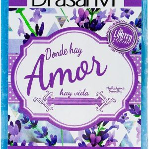 DRASANVI LAVENDER SOAP – Eliminates Impurities – Regulates Hydration – VEGAN – 100g