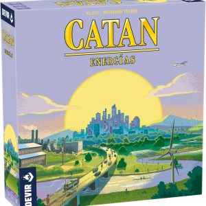 Devir – Catan Energías | Strategic Board Game on Energy and Sustainability | Board for 3-4 Players, +12 Years, 90 Minutes (BGCATENSP)