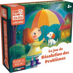 Lisciani Life Skills – Problem Solving Game – 33 Chips + Cards + Pawns – Child Problem Solving Game Ages 4 Years Old – Develops Logic and Decision Making for Children