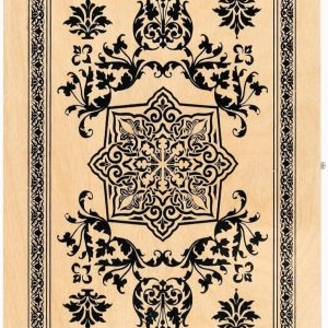 AEVVV Wooden Backgammon Board Game, 16 x 16 Inches, 2 Players, Recommended Age 8-14 Years, Includes 30 Checkers, Ideal Gift for Game Enthusiasts