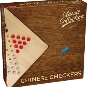 Tactic Chinese Checker in Cardbord Box, Multicoloured, 40219
