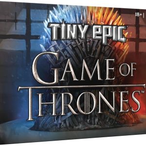 Tiny Epic Game of Thrones Board Game, Strategy Game for Adults & Teens, 1-4 Players, 60+ Min Playtime, Play as Iconic Westeros Characters, Custom Dice, Miniatures, Metal Coins, and Wooden Components