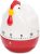 Patisse 10077 Rooster Timer White/Red