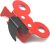 Fackelmann Papillon can opener steel red and black 1 pc.