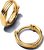 Pandora Essence 263871C00 14K Gold Plated Sterling Silver Stud Earrings
