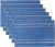 DII – French Stripe Table Tops, 100% cotton., Chambray Blue, Placemat