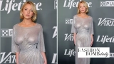 Sydney Sweeney Wore a Silver Christian Cowan X Elias Matso Dress the Variety Power Women Event